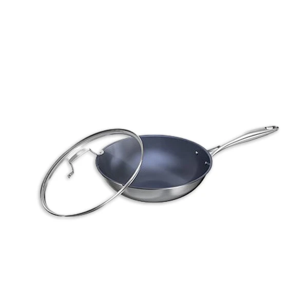 Wok Trimetallic Tíotáiniam 34cm